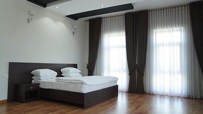Room with panoramic windows — BOSHIDAN Hotel